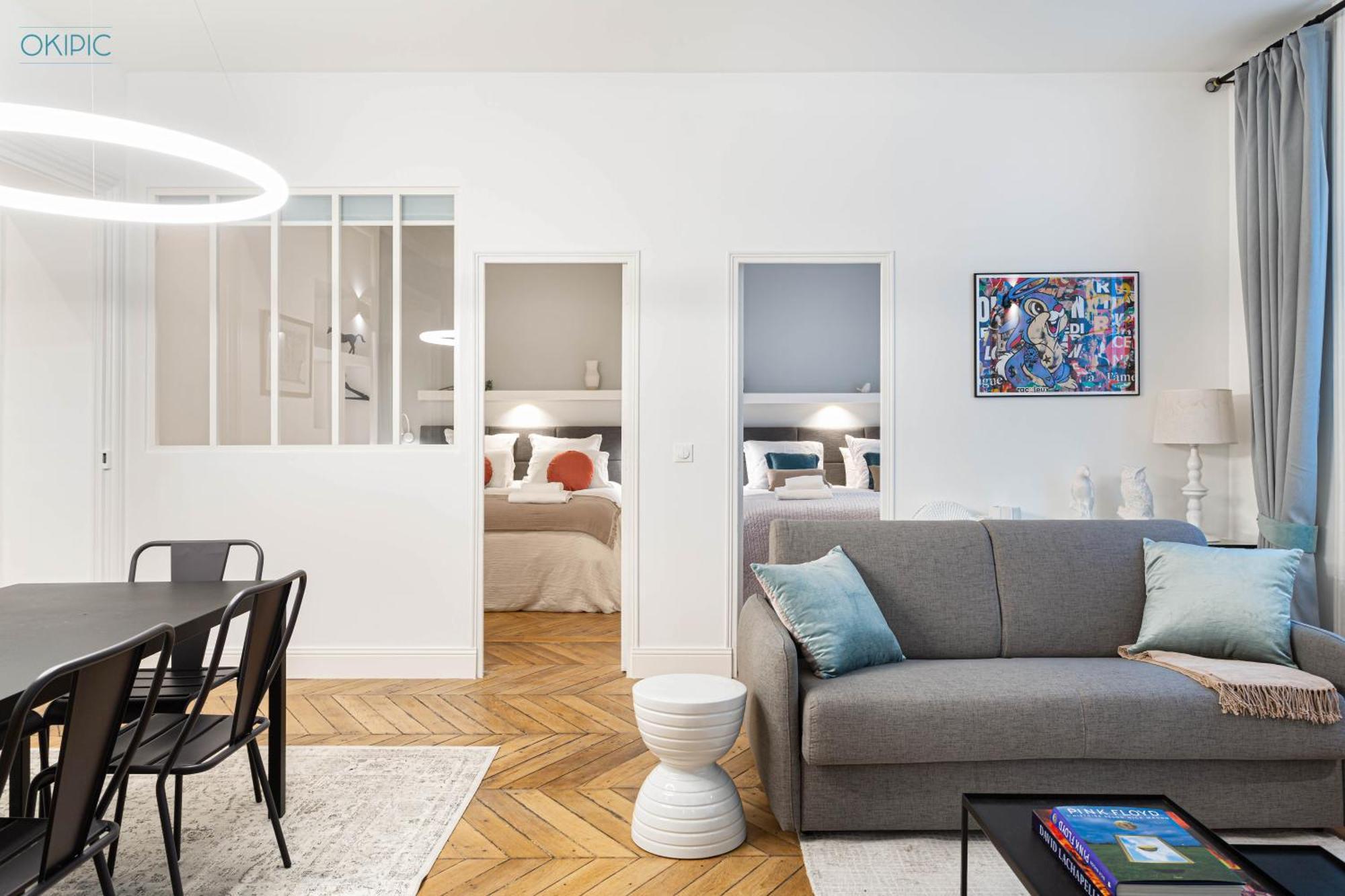 King Size Beds - Zen Monceau Appartamento Parigi