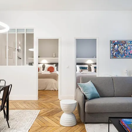 King Size Beds - Zen Monceau Appartamento Parigi